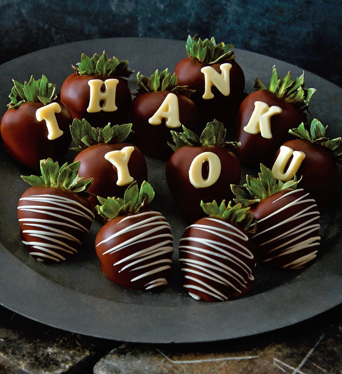 Thank You Chocolate-Covered Strawberries